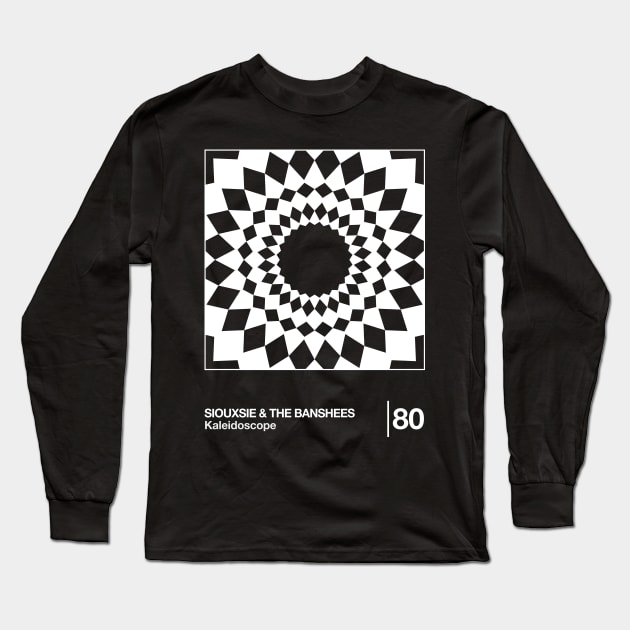 Kaleidoscope / Minimalist Style Graphic Design Long Sleeve T-Shirt by saudade